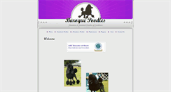 Desktop Screenshot of baroquepoodles.com